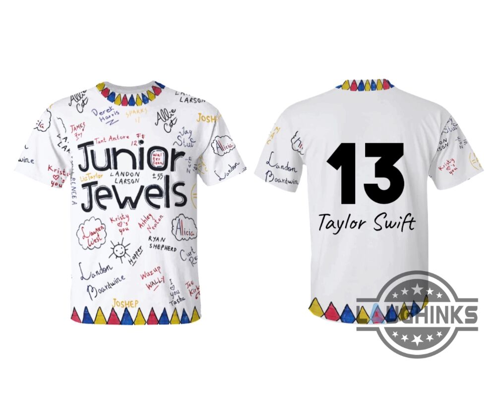 junior jewels shirt taylor swift custom name and number you belong with me outfit junior jewels taylor swift eras tour laughinks.com 1