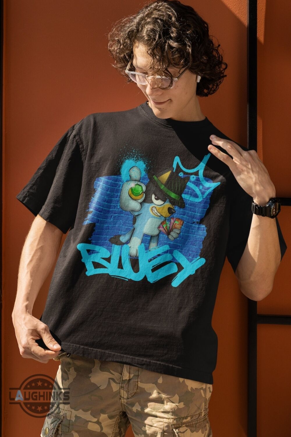 Bluey Gangster T-Shirt