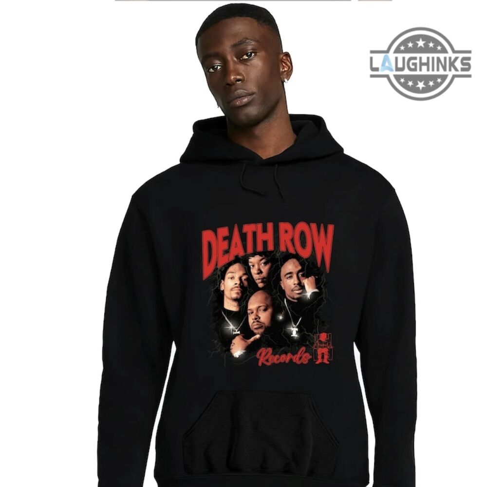 death row records shirt sweatshirt hoodie mens womens hip hop legend rapper tee snoop dogg tshirt trending music gift for fans laughinks 1