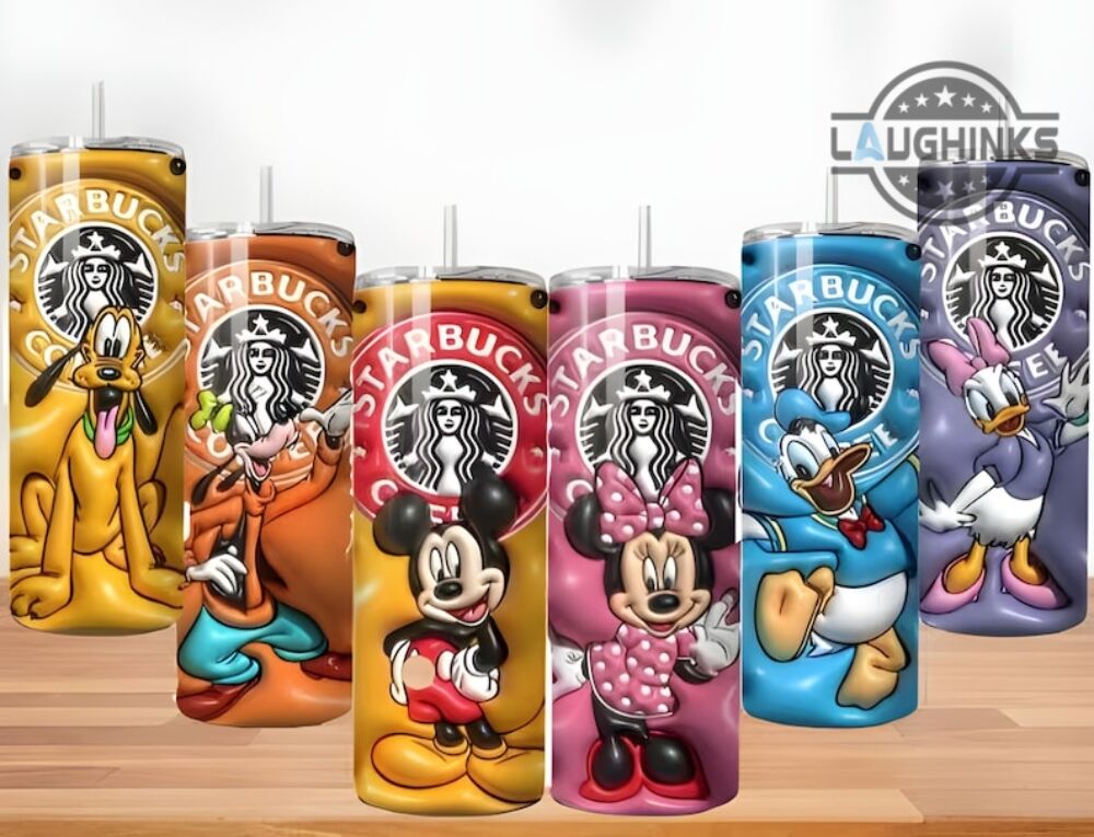 minnie mouse starbucks tumbler x mickey and friends skinny tumbler 20oz 20oz disney characters pluto goofy donald daisy duck stainless steel coffee cups laughinks 1