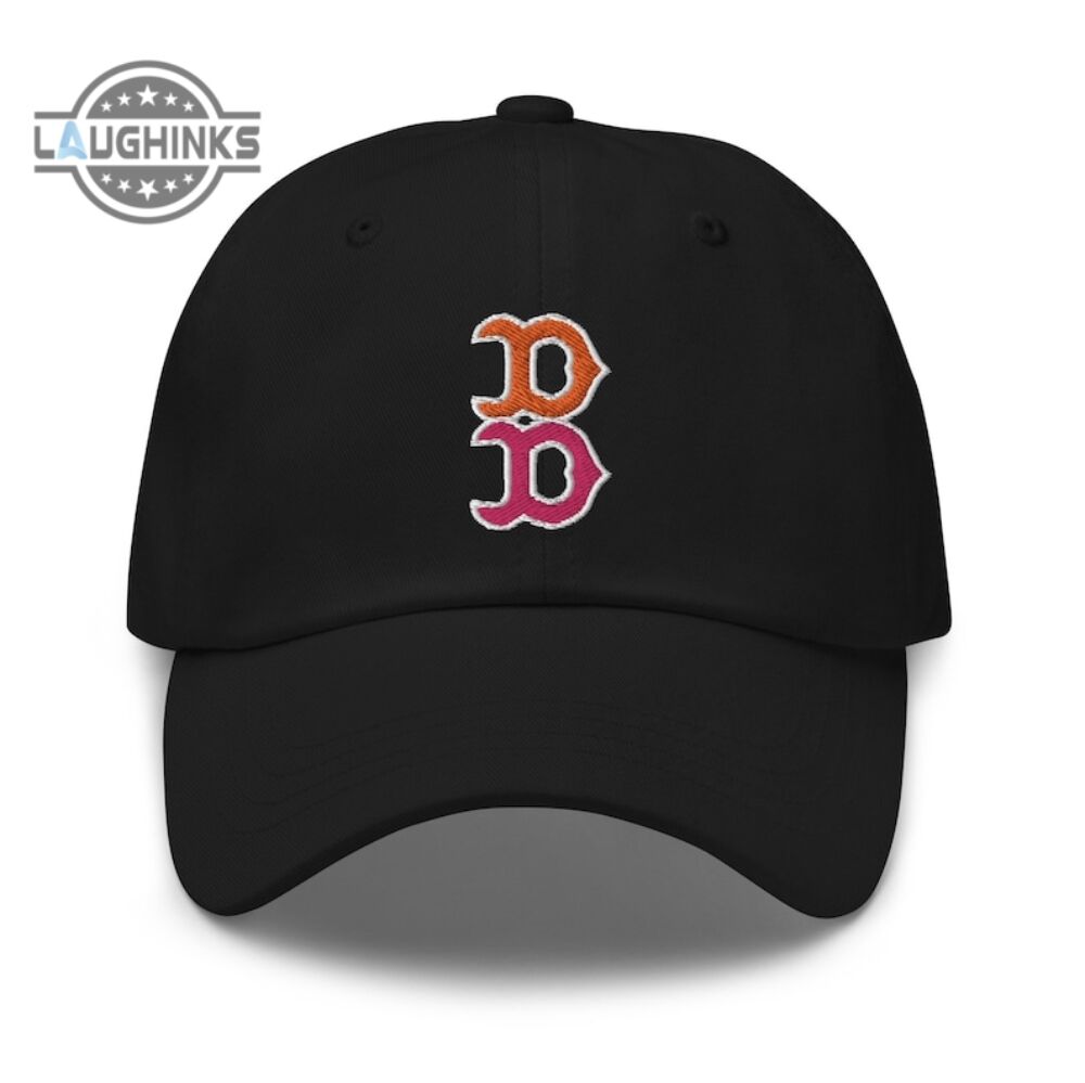 red sox dunkin donuts hat boston dunkin donuts embroidered classic baseball caps boston red sox dd vintage embroidered dad hats gift for fans laughinks 1