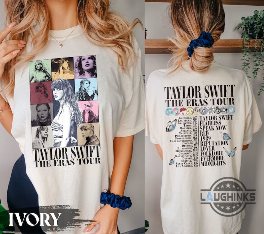 Retro Taylor's Version Sweatshirt Eras Tour 2023 Hoodie Music Album  Midnights Folklore Jumper Taylor Fans Crewneck